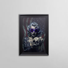 Load image into Gallery viewer, American Woman Framed Wall Art