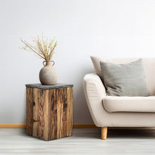 Load image into Gallery viewer, Carl Rustic Reclaimed Wood End Table