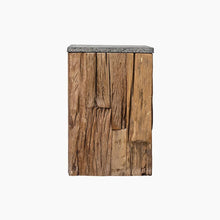 Load image into Gallery viewer, Carl Rustic Reclaimed Wood End Table