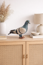 Load image into Gallery viewer, Cast Iron Standing Pigeon Figure