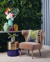 Load image into Gallery viewer, Cefena Brown Linen Chair