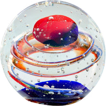 Load image into Gallery viewer, Cosmos Glass Paperweight Sculpture