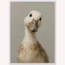 Load image into Gallery viewer, Framed artwork of a duck with a neutral background