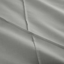 Load image into Gallery viewer, Close-up of gray fabric with folds