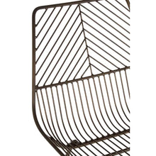 Load image into Gallery viewer, District Bronze Metal Wire Tapered Legs Chair