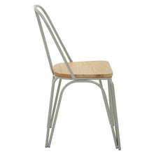 Load image into Gallery viewer, District Grey Finish Metal Frame Dining Chair