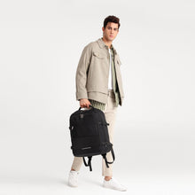 Load image into Gallery viewer, KONO MULTI-LEVEL HIGH-CAPACITY CABIN BAG TRAVEL BACKPACK - BLACK