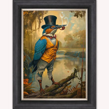 Load image into Gallery viewer, Gentrified Country Kingfisher Framed Wall Art