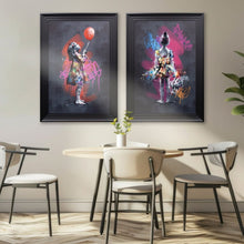 Load image into Gallery viewer, La Petite Fille Et Le Ballon Framed Wall Art