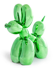 Load image into Gallery viewer, Large Electro Green Balloon Dog Figure