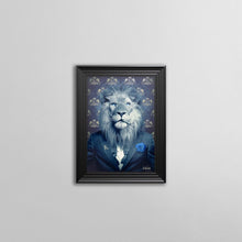 Load image into Gallery viewer, Lion Fashion By Sylvain Binet Framed Wall Art