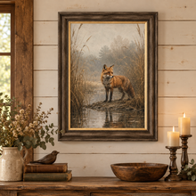 Load image into Gallery viewer, Moorland Fox Framed Wall Art