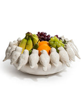 Load image into Gallery viewer, Oatmeal Ceramic Flock of Birds Bowl