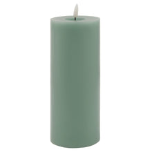 Load image into Gallery viewer, Green candle on a white background