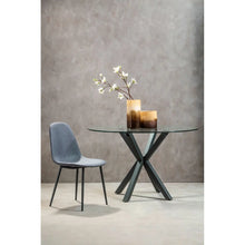 Load image into Gallery viewer, Salford Dining Chair With Grey Powder Legs