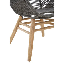 Load image into Gallery viewer, Sisal Grey Rope Armchair