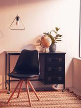 Load image into Gallery viewer, Stockholm Black Plastic Retro Chair