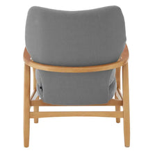 Load image into Gallery viewer, Stockholm Grey Chair With Birchwood Frame