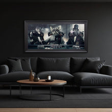 Load image into Gallery viewer, Trio Playing Poker By Sylvain Binet Framed Wall Art