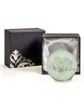 Load image into Gallery viewer, Decorative glass ball in a black box with decorative design