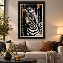 Load image into Gallery viewer, Ziggy Zebra Framed Wall Art