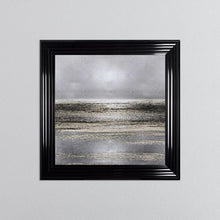 Load image into Gallery viewer, Silver Seascape Framed Wall Art 75*75cm