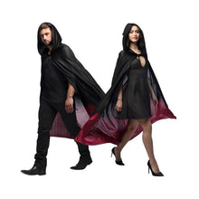 Load image into Gallery viewer, Halloween Black & Red Cape - 170cm