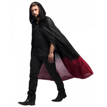 Load image into Gallery viewer, Halloween Black & Red Cape - 170cm