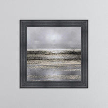 Load image into Gallery viewer, Silver Seascape Framed Wall Art 75*75cm