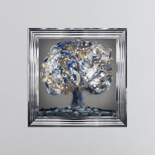 Load image into Gallery viewer, Blue Mystic Tree Framed Wall Art 75*75cm