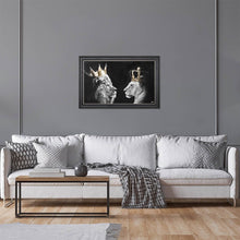 Load image into Gallery viewer, Lion And Lioness King And Queen Of The Jungle Framed Wall Art