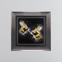 Load image into Gallery viewer, Flying Bumble Bees Framed Wall Art 75*75cm