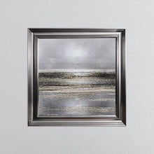 Load image into Gallery viewer, Silver Seascape Framed Wall Art 75*75cm
