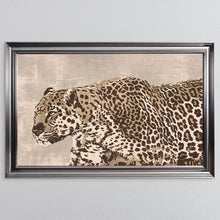 Load image into Gallery viewer, Prowling Leopard Framed Wall Art 114*74cm