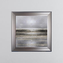 Load image into Gallery viewer, Silver Seascape Framed Wall Art 75*75cm