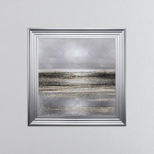 Load image into Gallery viewer, Silver Seascape Framed Wall Art 75*75cm