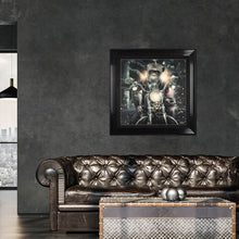 Load image into Gallery viewer, Motorbike Monkey Framed Wall Art 90*90cm