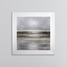 Load image into Gallery viewer, Silver Seascape Framed Wall Art 75*75cm