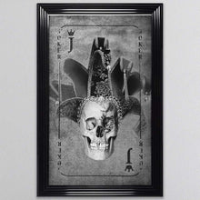 Load image into Gallery viewer, Joker Playing Card Framed Wall Art