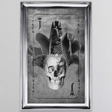 Load image into Gallery viewer, Joker Playing Card Framed Wall Art