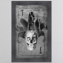 Load image into Gallery viewer, Joker Playing Card Framed Wall Art