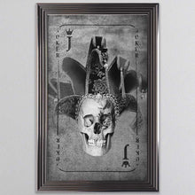 Load image into Gallery viewer, Joker Playing Card Framed Wall Art