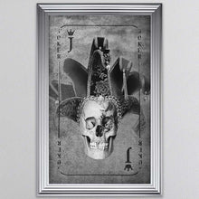 Load image into Gallery viewer, Joker Playing Card Framed Wall Art