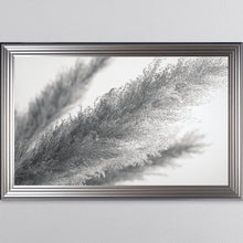 Load image into Gallery viewer, Black And White Pampas Framed Wall Art