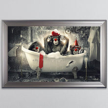 Load image into Gallery viewer, Monkey Wash Framed Wall Art 114*74cm