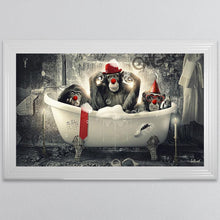 Load image into Gallery viewer, Monkey Wash Framed Wall Art 114*74cm