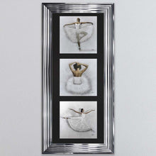 Load image into Gallery viewer, Ballerina Triptych Framed Wall Art