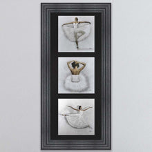 Load image into Gallery viewer, Ballerina Triptych Framed Wall Art