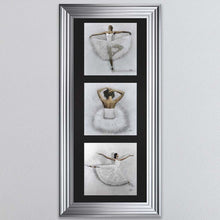 Load image into Gallery viewer, Ballerina Triptych Framed Wall Art