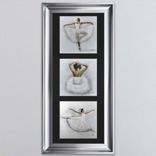 Load image into Gallery viewer, Ballerina Triptych Framed Wall Art